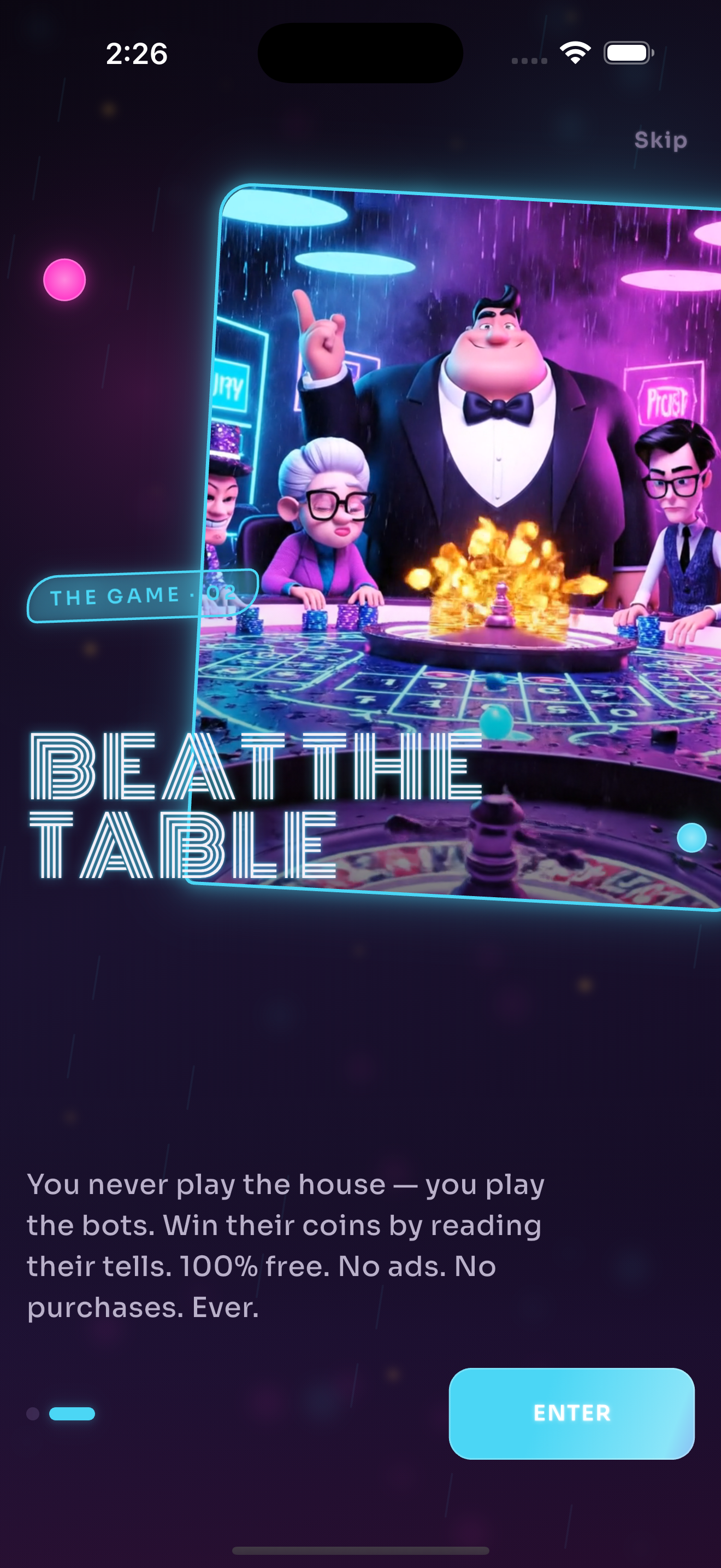 Beat the table