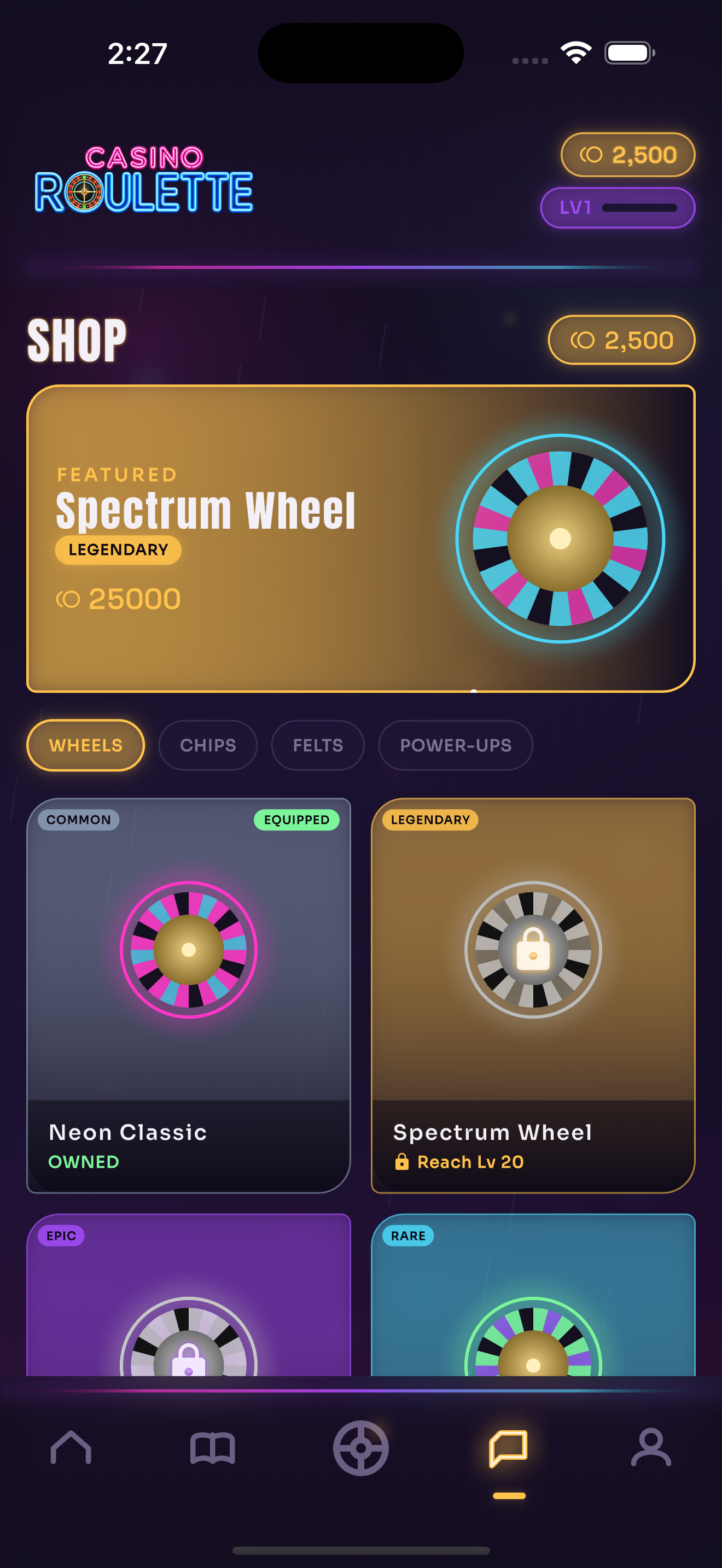 Unlock skins